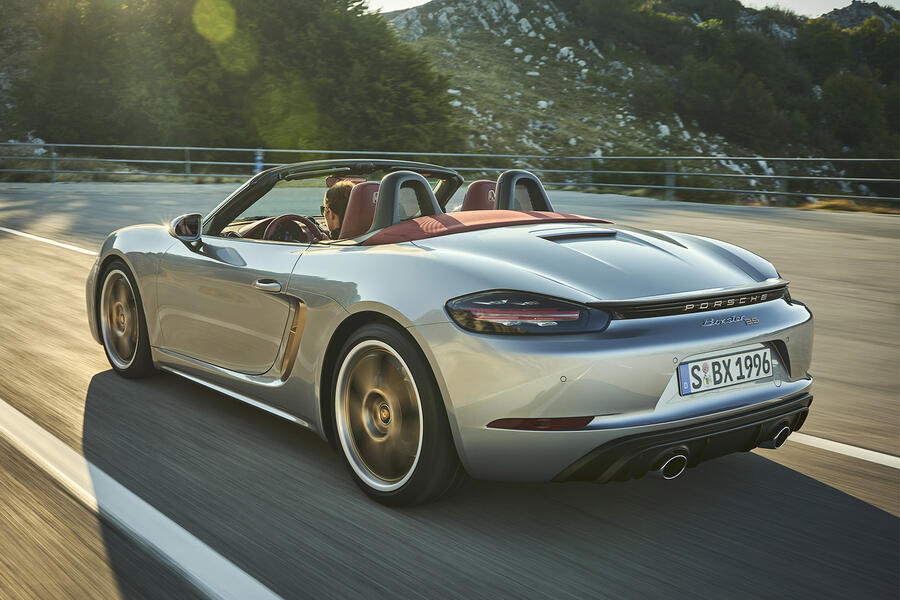 4 Porsche boxster 25 years