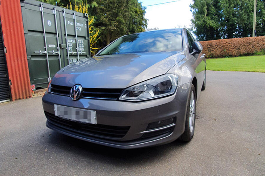 4 Volkswagen golf static front