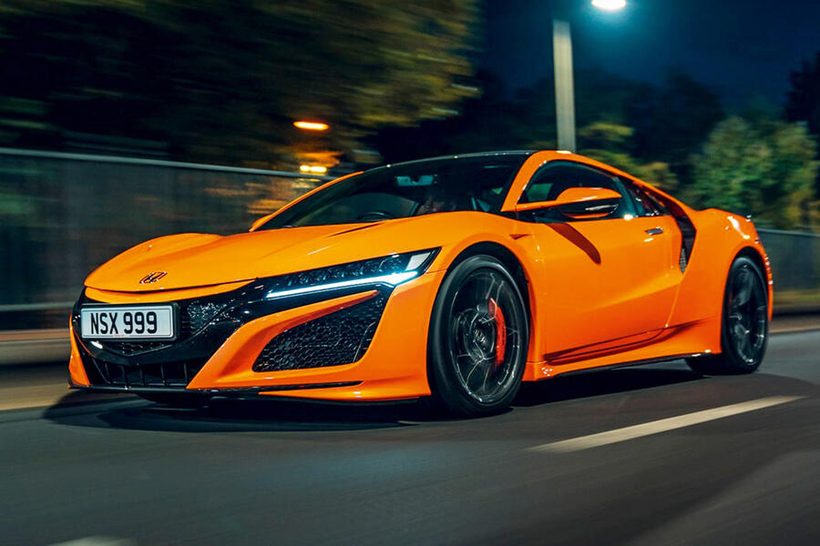 4 Honda nsx tracking front