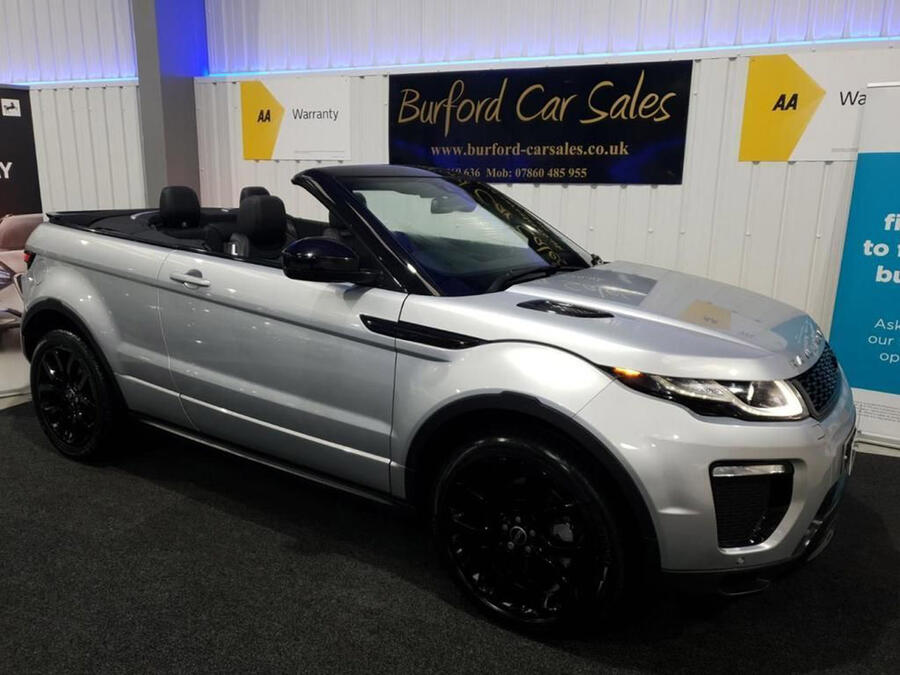 5 Range rover evoque convertible static front