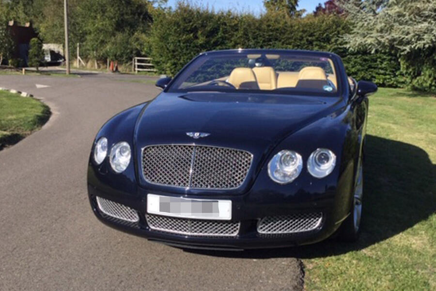 6 Bentley continental gtc static front
