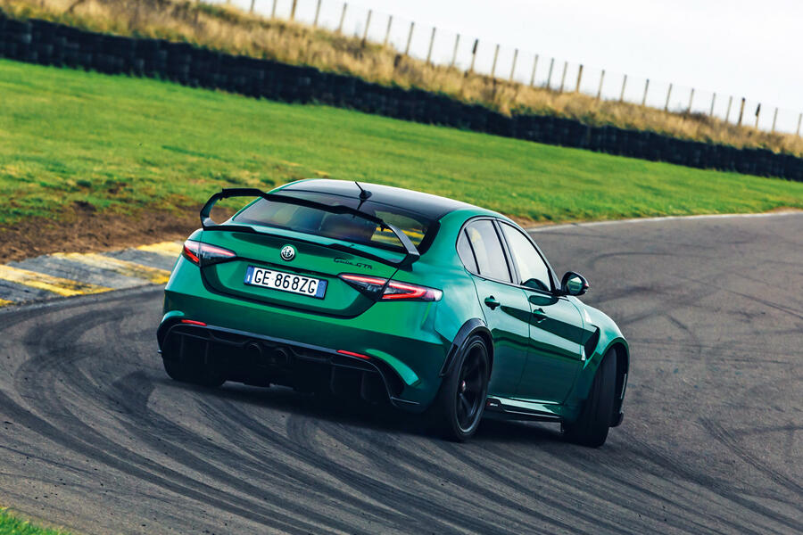 69a britains best drivers car 2021 alfa track rear