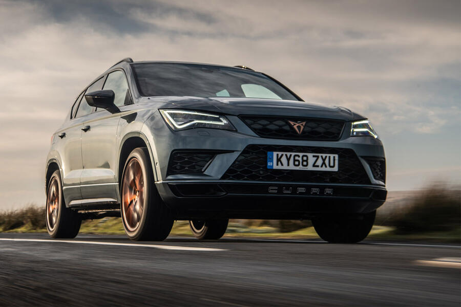 7 Cupra ateca hero front