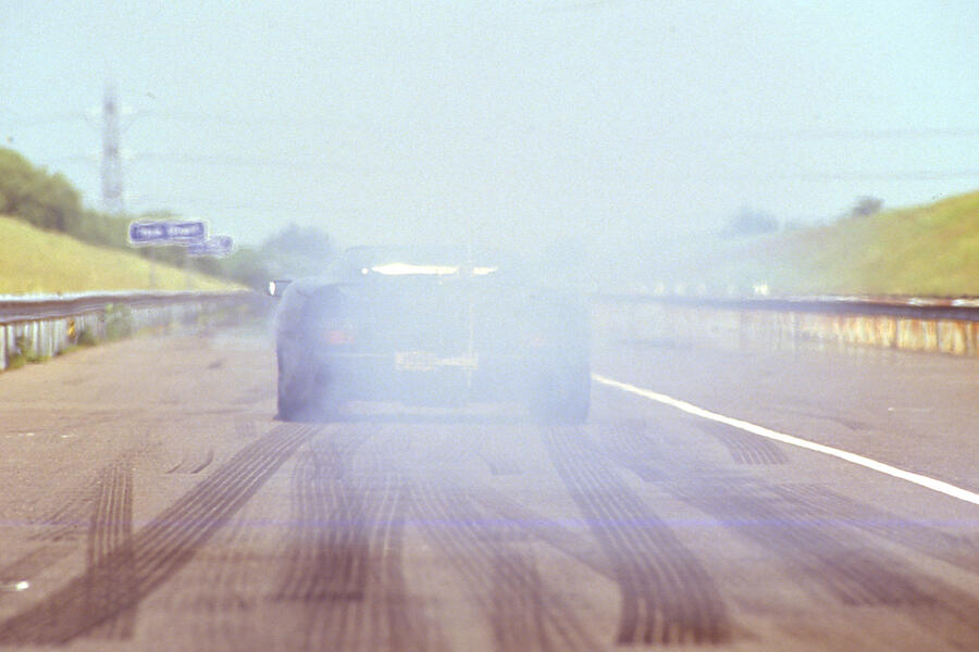 78 Jaguar xj220 burnout