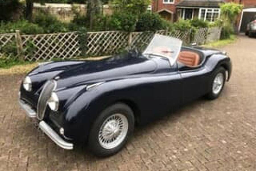8 Ayrspeed jaguar xk120