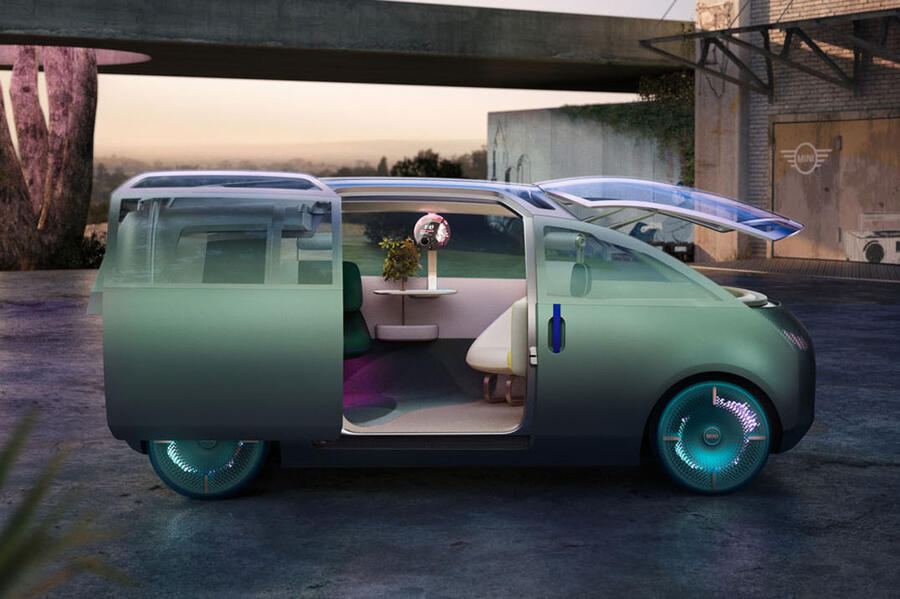 86 Mini urbanaut concept side window open