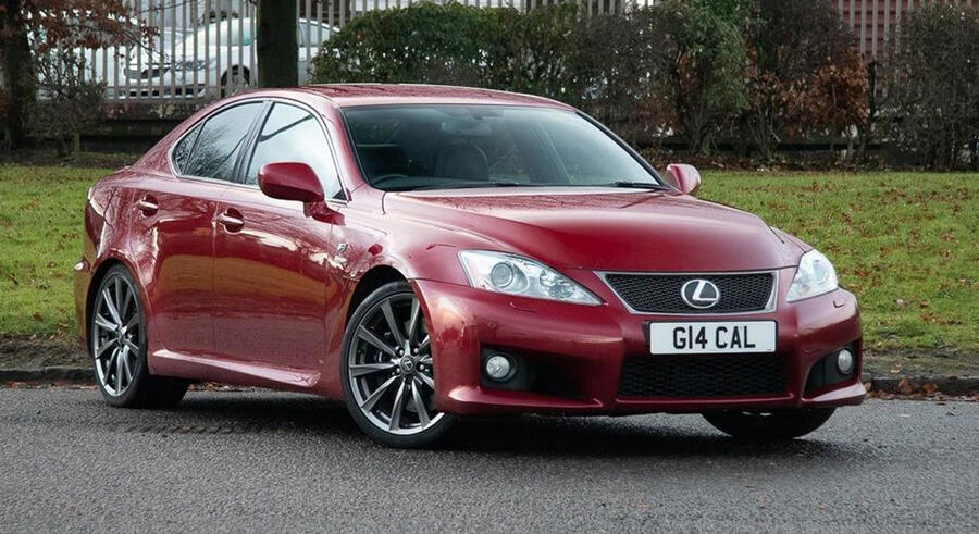 8 Lexus is f hero side