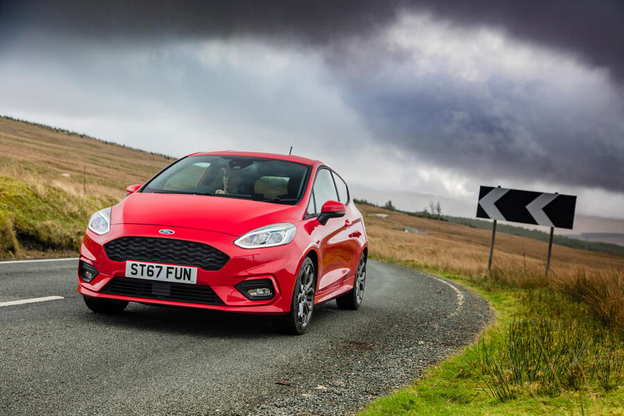 9 Ford fiesta hero front