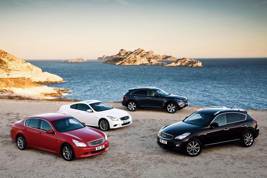 9 Infiniti g37 and ex and fx static