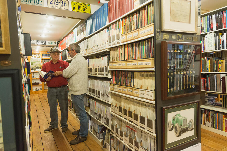 91 Private motoring library visit 2022 library