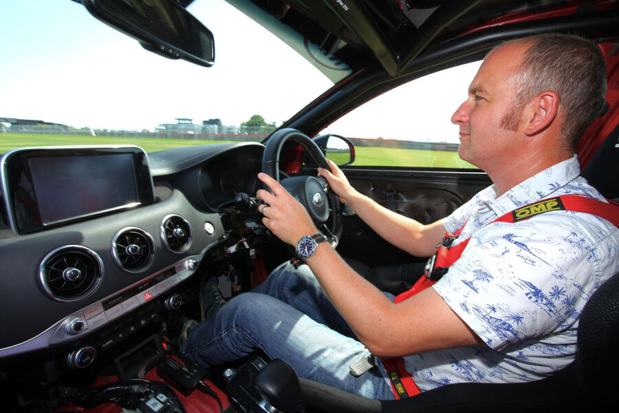 95 Kia stinger gt420 jd driving