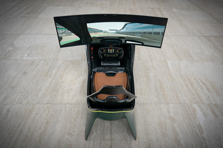 96 Aston martin amr c01 simulator tested aerial 0