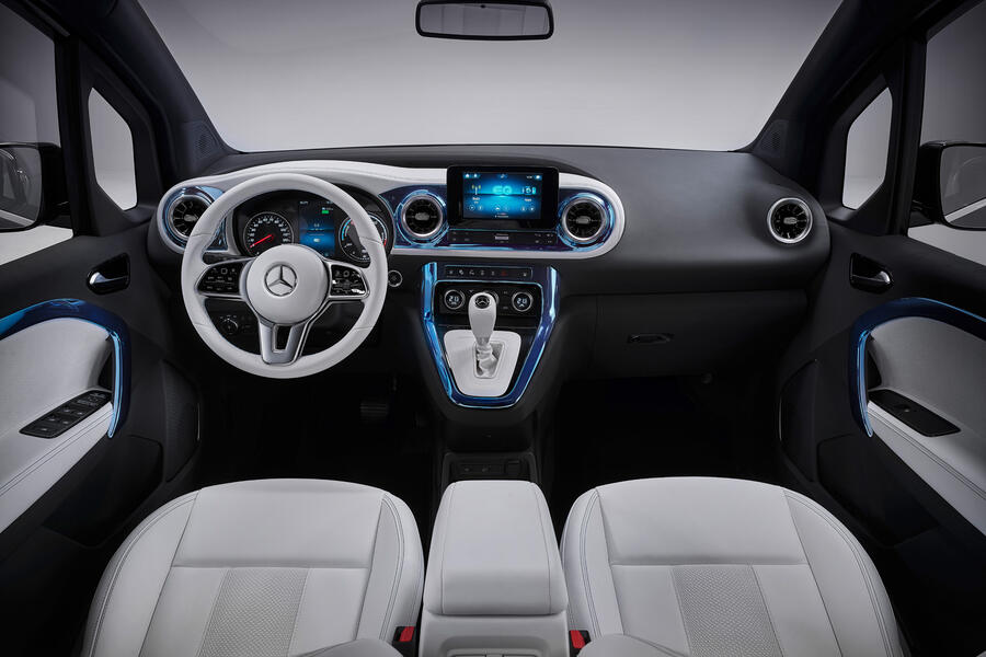 96 Mercedes concept eqt official reveal cabin