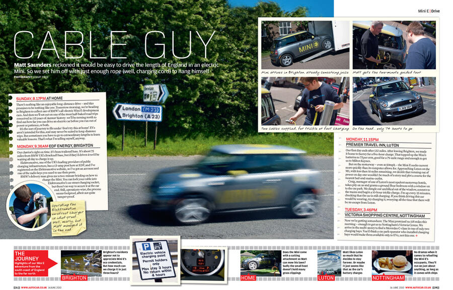 97 Brighton to glasgow kia ev6 mini attempt