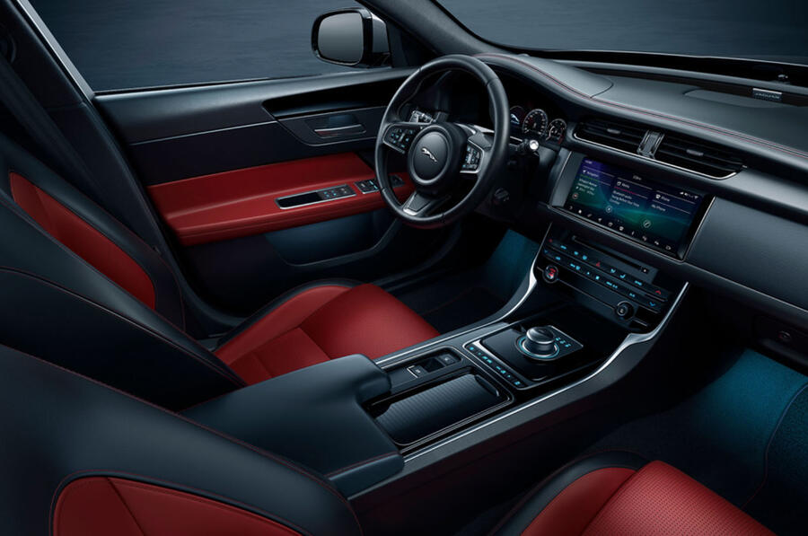 97 Jaguar xf chequered flag interior