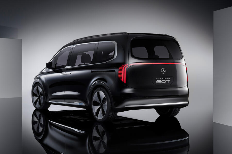 97 Mercedes concept eqt official reveal studio rear