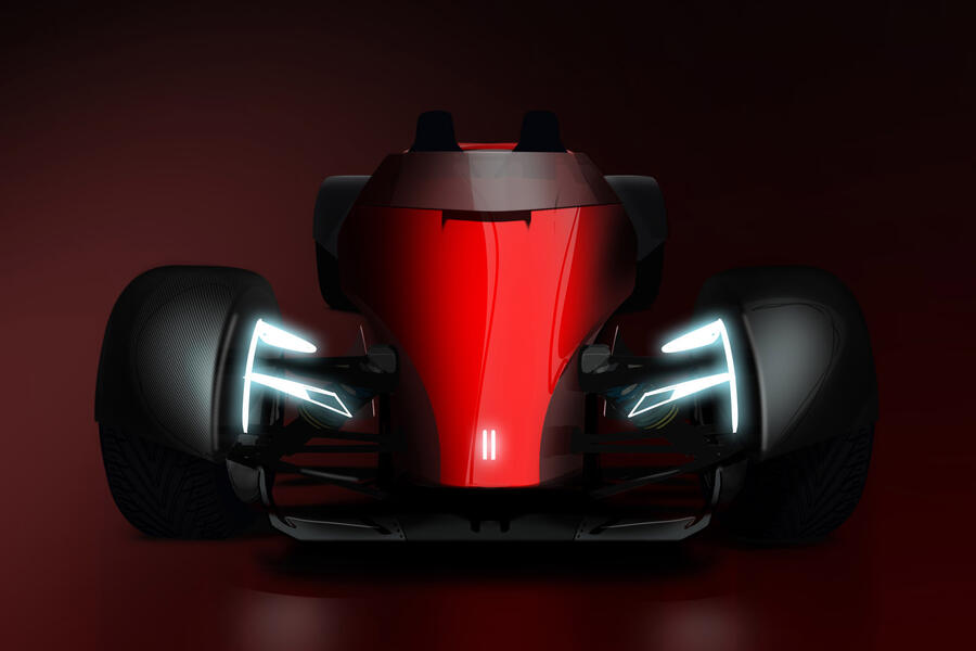 98 2030 Drivers car design nose