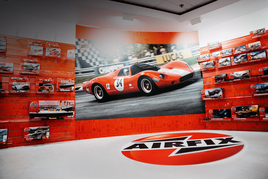 98 Airfix hq visit 2021 display