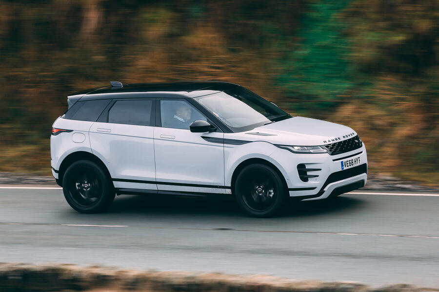 98 Land rover rr evoque 2019 firstride hero side