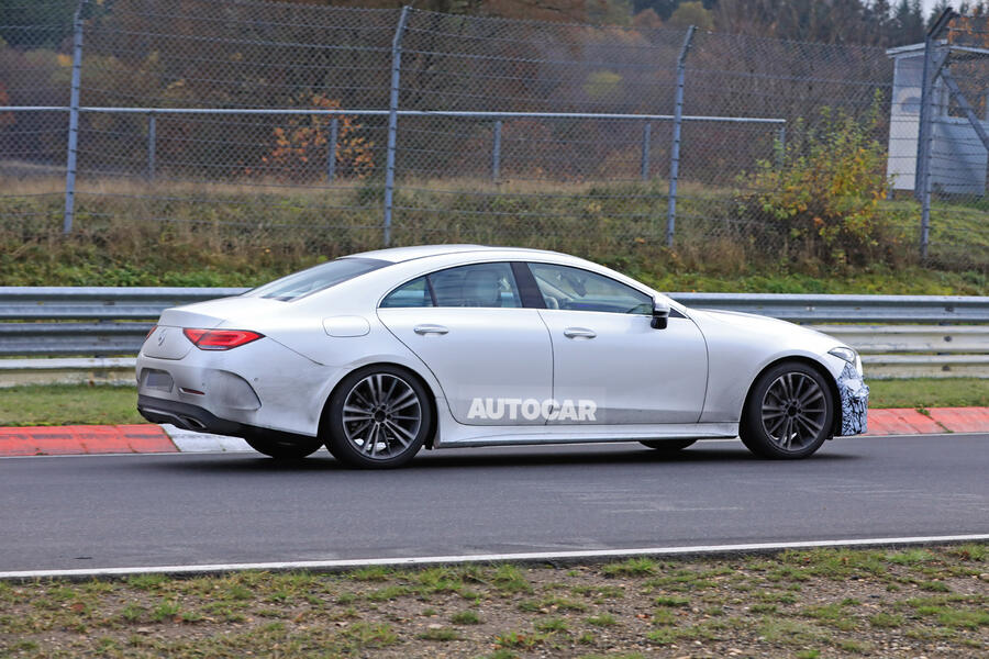 98 Mercedes benz cls 2021 spies tracking side