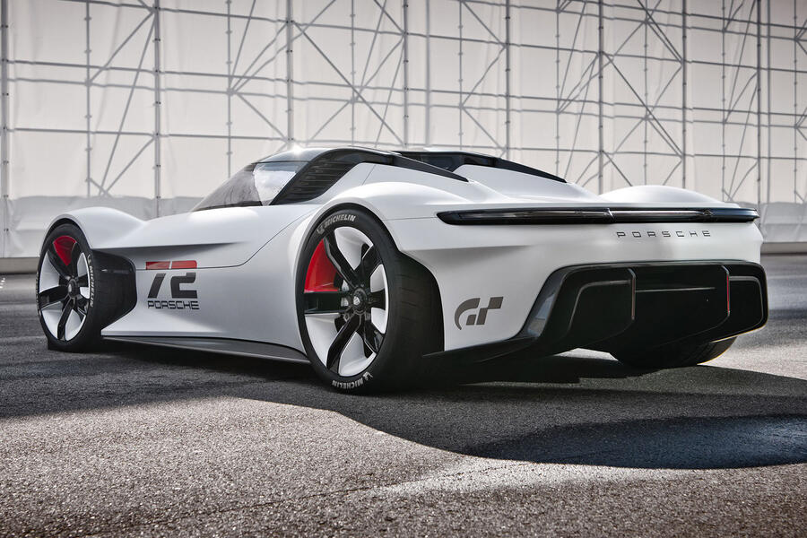 98 Porsche vision gran turismo 2021 static rear