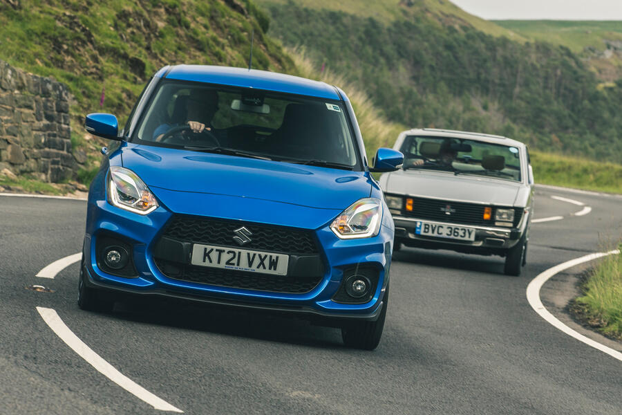 98 Suzuki at 100 goodwin twin track front