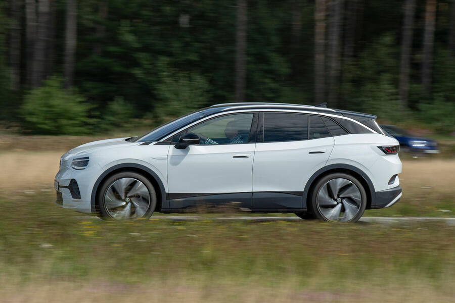 98 Vw id 4 prototype drive 2020 hero side