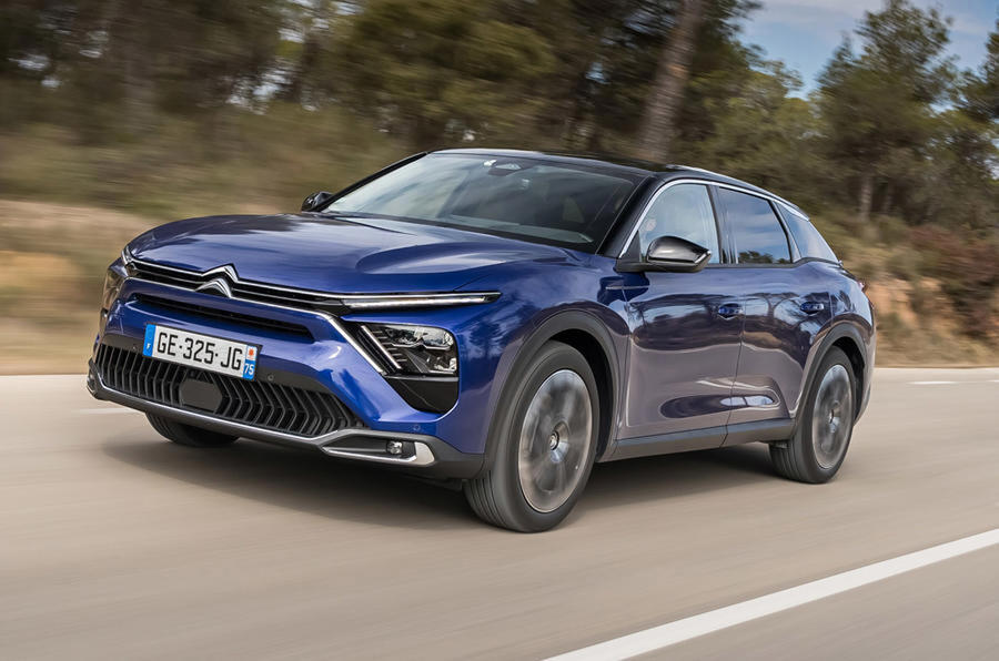 99 Citroen c5x 2022 first drive review tracking front
