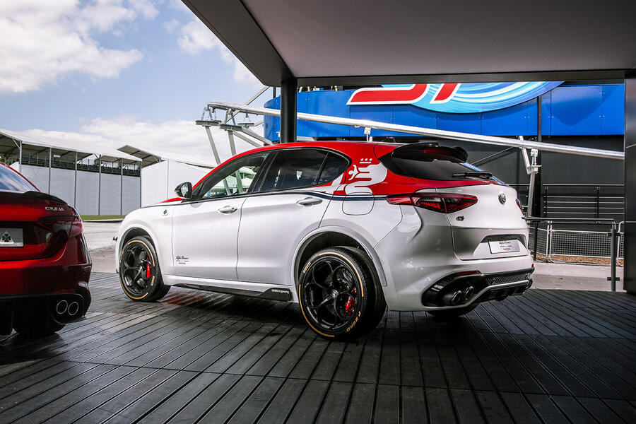 Alfa romeo stelvio f1 edition goodwood 2019 rear