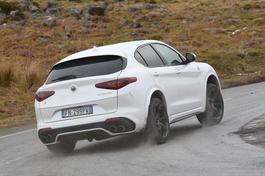 Alfa romeo stelvio quadrifoglio rear