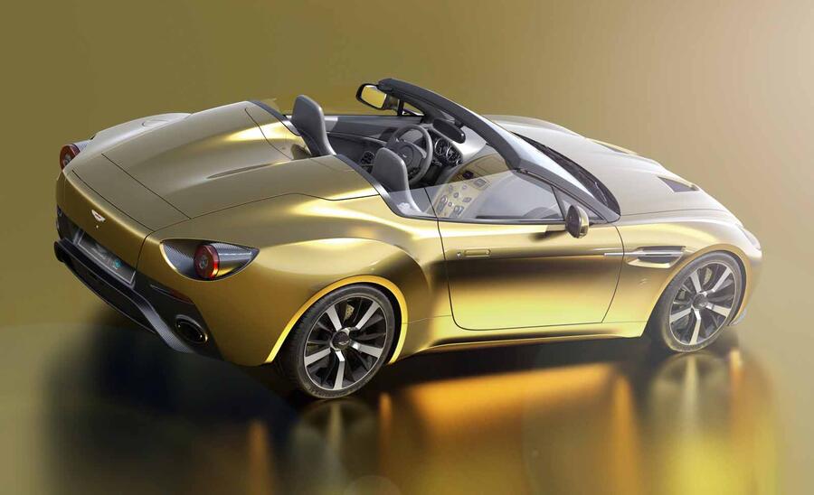 Aston martin vantage v12 zagato heritage twins by r reforged 3 speedster