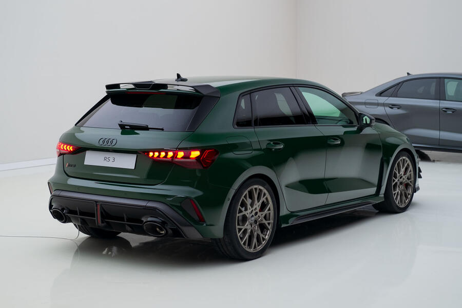 Audi RS3 Competition Limited rear quarter