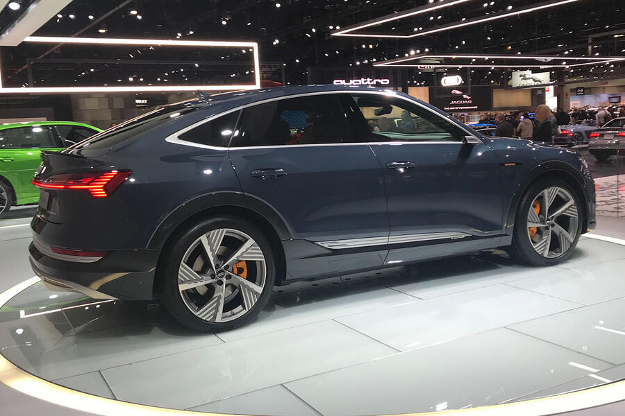 Audi e tron sportback rear