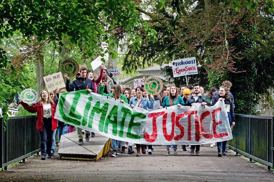 Climate protest