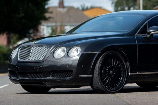Cropped bentley
