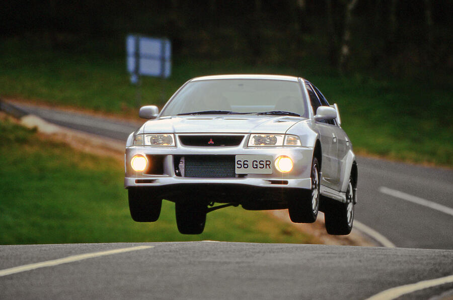 Evo 6 a jump