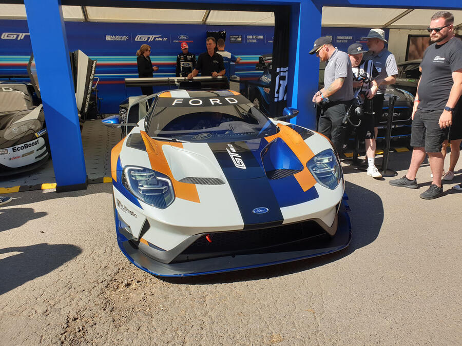 Ford gt mk 2 goodwood fos 2019 reveal 3