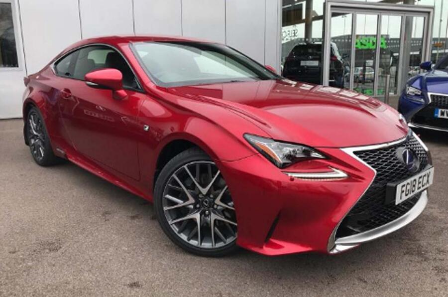 Get it while you can lexus rc