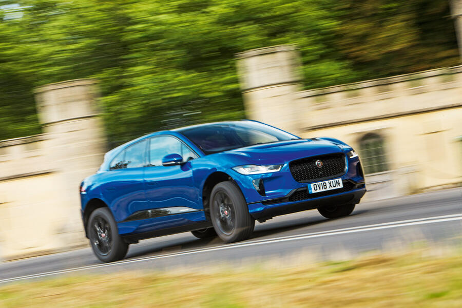 Jaguar i pace 2018 tracking side