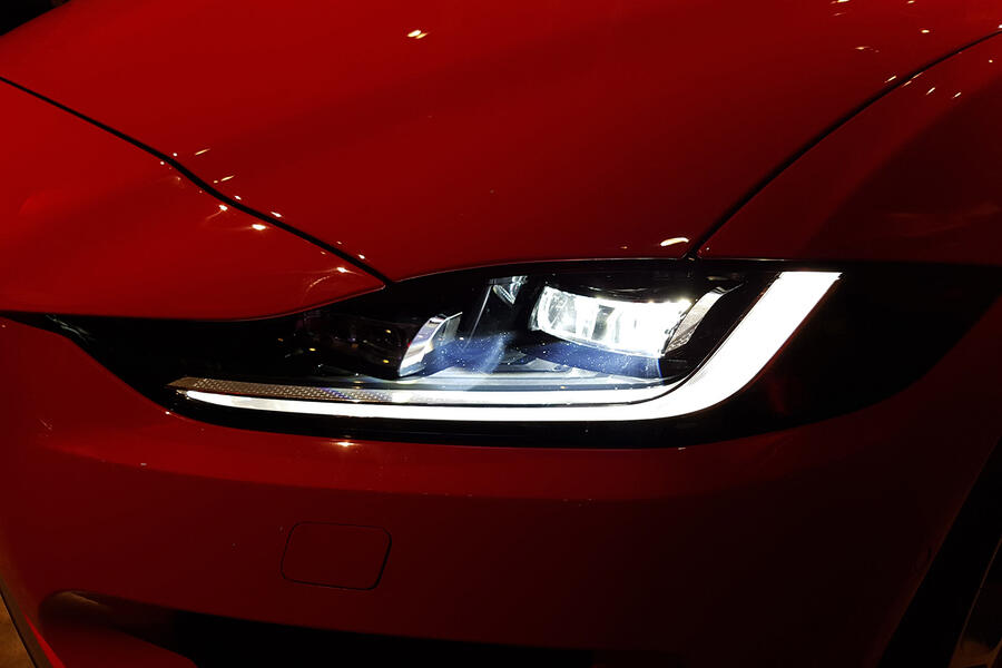 Jaguar xe launch night photos 1