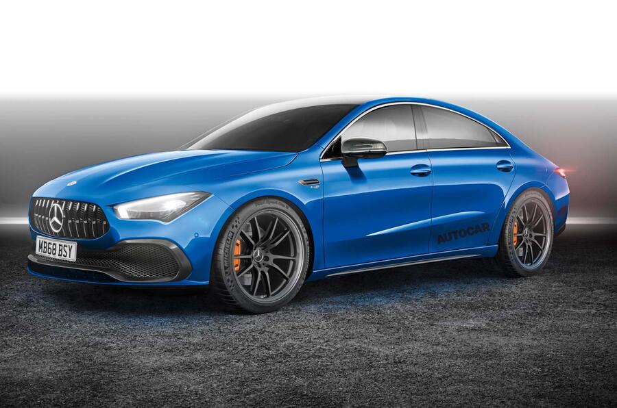 Merc cla 45 amg render front final 0
