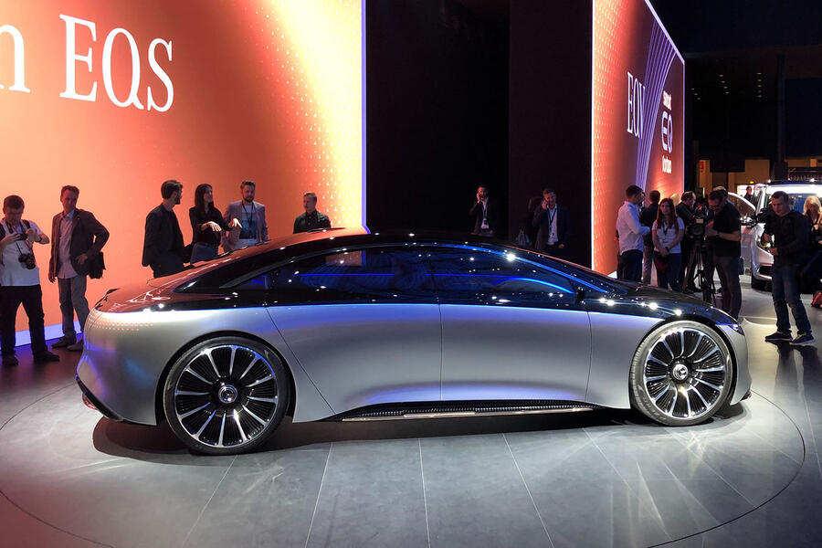 Mercedes eqs concept frankfurt 1