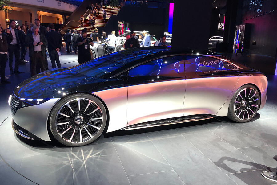 Mercedes eqs concept frankfurt 2