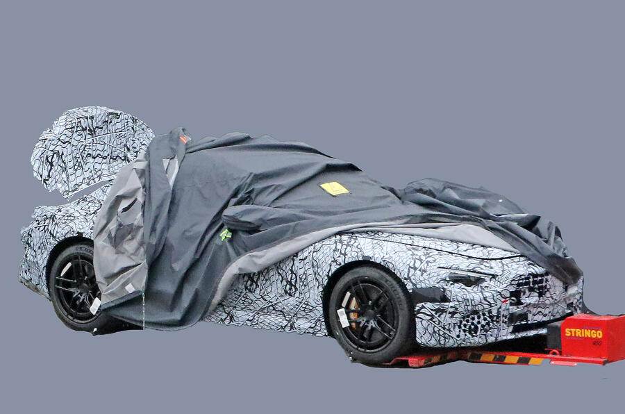 Mercedes benz sl prototype