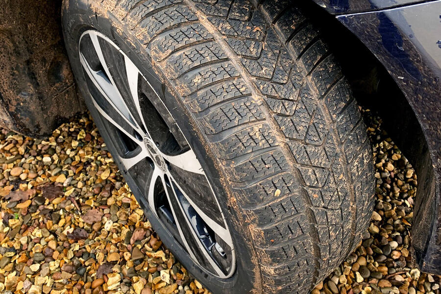 Mercedes e300de winter tyres