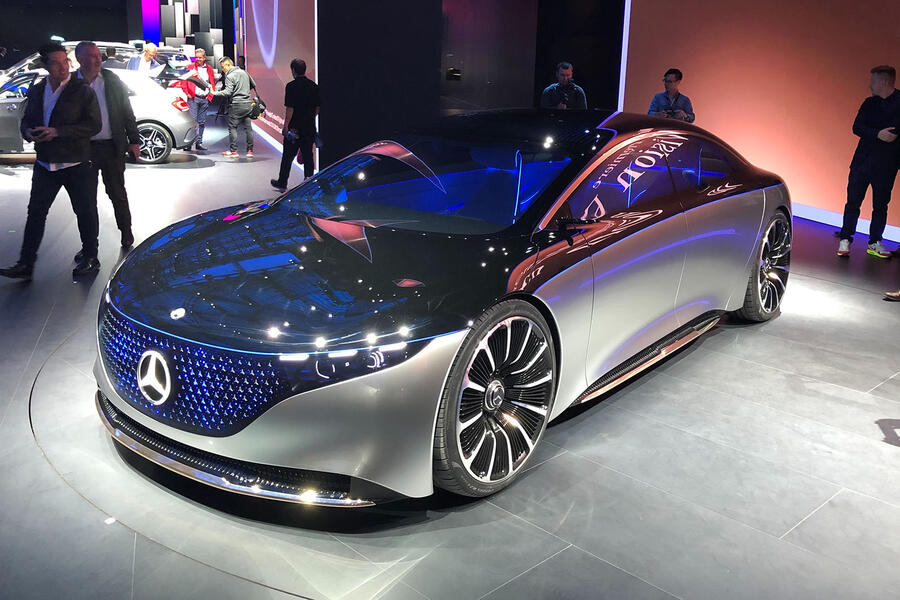 Mercedes esq concept at frankfurt
