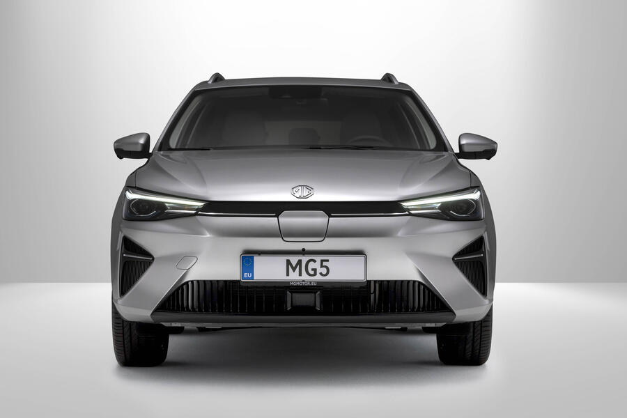 Mg mg5   front headlights presskit