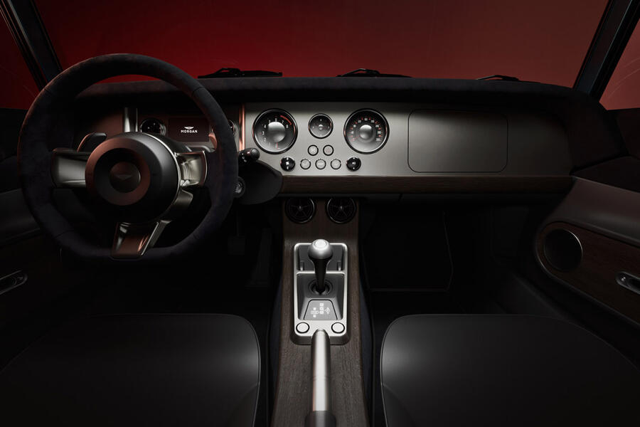 Morgan Supersport 400 interior