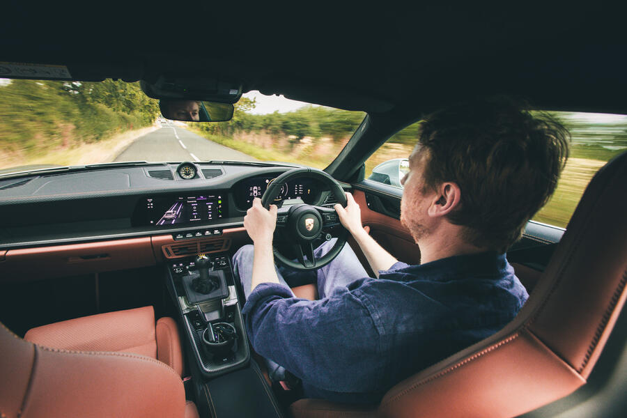 Autocar's Porsche 911 GT3 Touring – interior