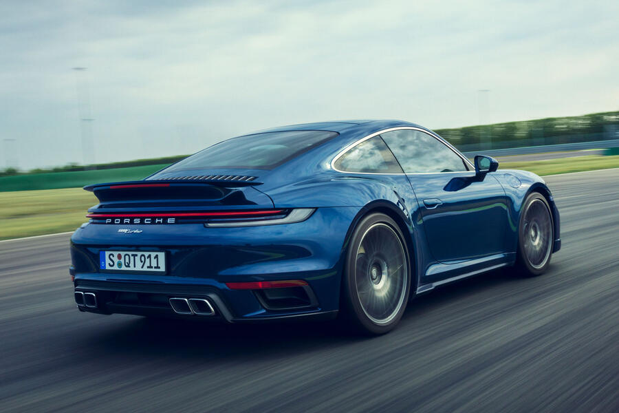 Porsche 911 turbo 2020 official rear